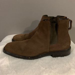 Cole Haan Chelsea Brown Leather Mens Boots Size 10.5 Shoes